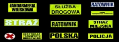Naszywki odblaskowe